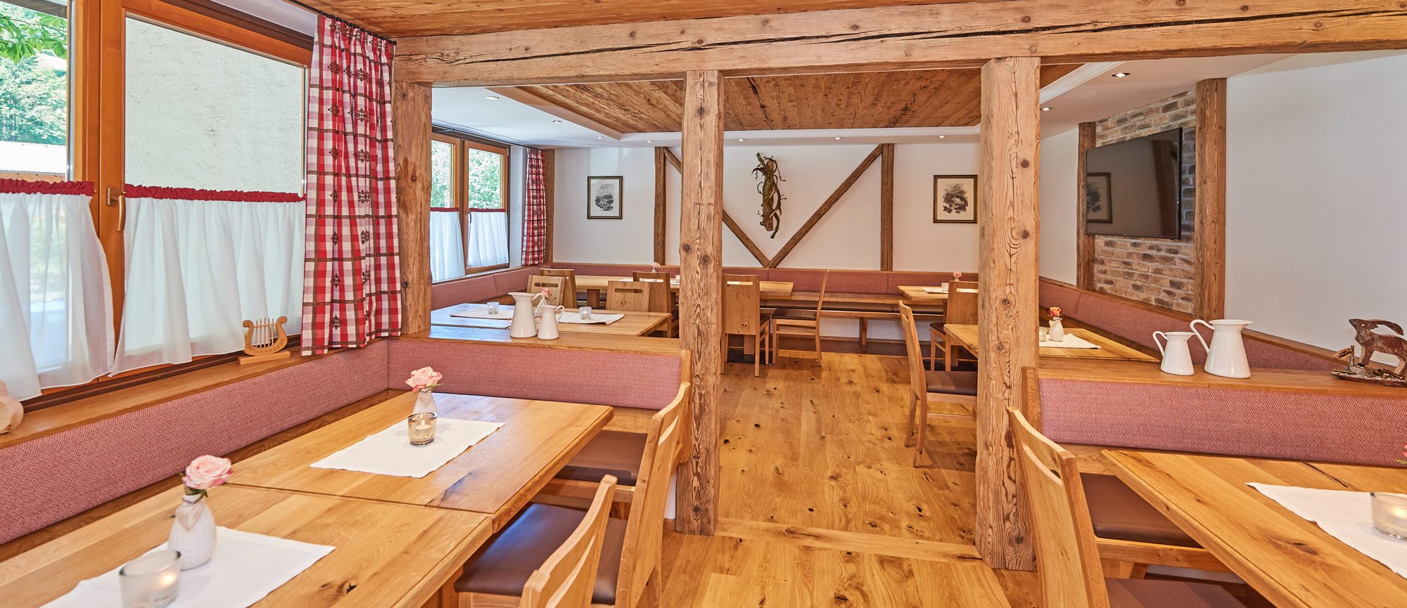Gemütliche Gaststube im Hotel Gashof Alpenhof in Annaberg